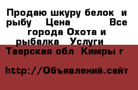 Продаю шкуру белок  и рыбу  › Цена ­ 1 500 - Все города Охота и рыбалка » Услуги   . Тверская обл.,Кимры г.